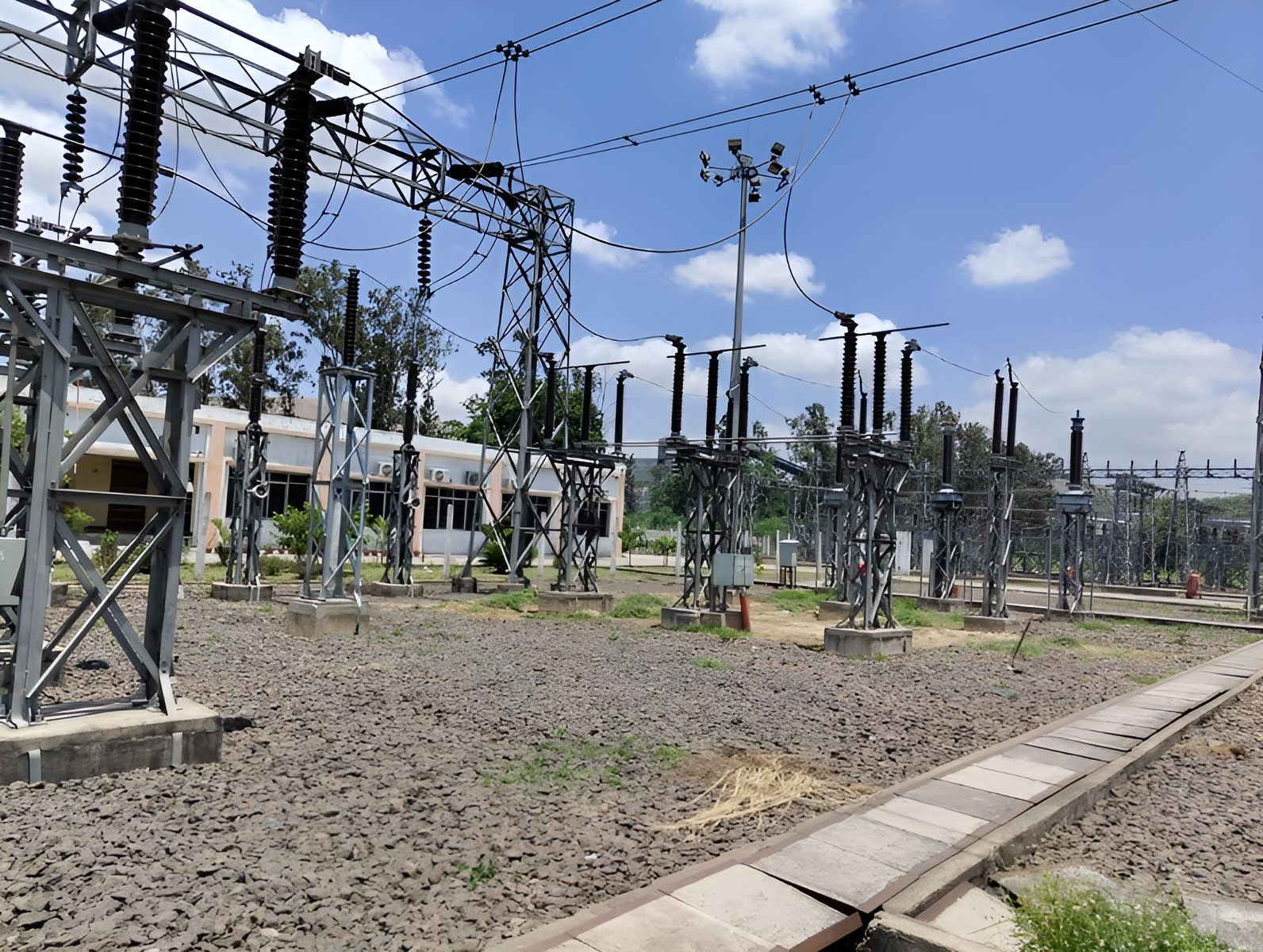 220Kv Substation Civil and Electrical for Inox Infrastructure Service Limited - Adroit Green Energy Solutions